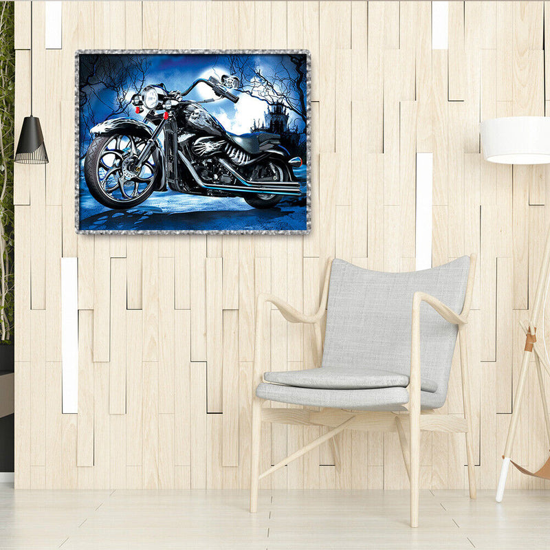 Diamond Painting Full Square Drill Car Rhinestone Cross Stitch Modern Wall Ar