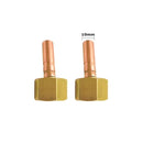 Weld Assembly Welding Torch Lower Joint 10mm One-piece Connector Rear Connector