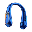 #A Bladeless Fan Lazy Outdoor Sports Air Conditioners USB Rechargeable Neckband