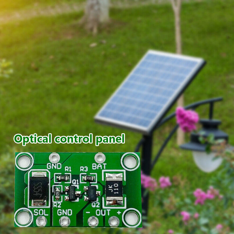 Solar Lawn Lamp Circuit Board Controller Panel Flood Lights Lantern Controller