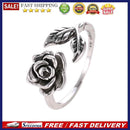 Novelty Girl Open Knuckle Finger Rings Women Adjustable Flower Ring Jewelry