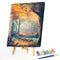 Forest Bridge Lake Oil Paint By Numbers Kits DIY Home Decoration Gift Unframed