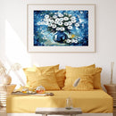 Flowers 50x40cm Oil Paint By Numbers DIY Painting M681