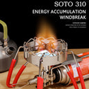 SOTO Gas Stove Windshield for Camping Hiking Picnic BBQ Windproof Ring (B) Newly