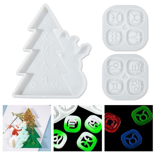 DIY Dropping Tool Silicone Molds Constellation Mold Pendants Mold Crystal Glue