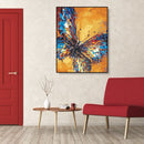 Painting By Numbers DIY Quiet Butterfly Canvas Oil Art Picture Ornaments Kit