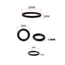 MUQZI 2x MTB Road Bike Hydraulic Brake Caliper Piston Repair Parts (Black) Newly