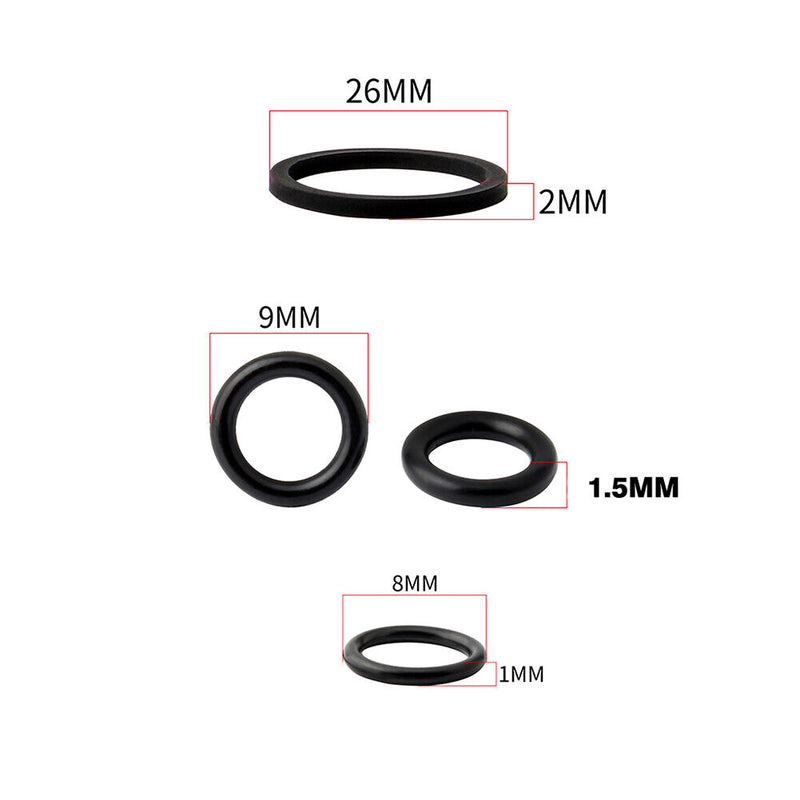 MUQZI 2x MTB Road Bike Hydraulic Brake Caliper Piston Repair Parts (Black) Newly