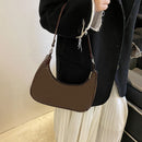 Fashion Design Ladies Small Messenger Bags Girls Patent Leather Top-handle Bag