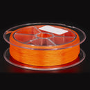 50m 20LB Fly Fishing Backing Line 8 Strands Wire Fishing Tackle (Orange)