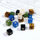Operation Dice Two-color Dices Board Game Accessories Plus and Minus Dice