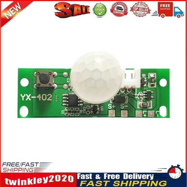3.7V Solar Wall Lamp Controller Circuit Board Human Infrared Sensor Module Newly