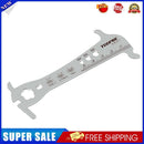 TOOPRE Bicycle Chain Checker MTB Bike Chains Gauge Measuring Ruler (Marked)