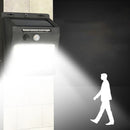 LED COB Solar Lights Outdoor Motion Sensor Waterproof Street Wall Lamps (C)