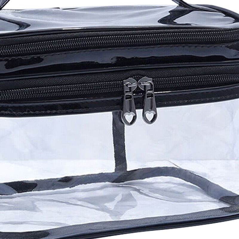 Women Transparent PVC Waterproof Large Cosmetic Bag Waterproof Cosmetic Pouch