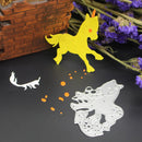 1pcs Horse Low Metal Cutting Embossing Tools Stencils Scrapbooking Photo Album