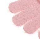 Winter Cartoon Mink Children's Warm Gloves Knitted Gloves Half-finger Gloves