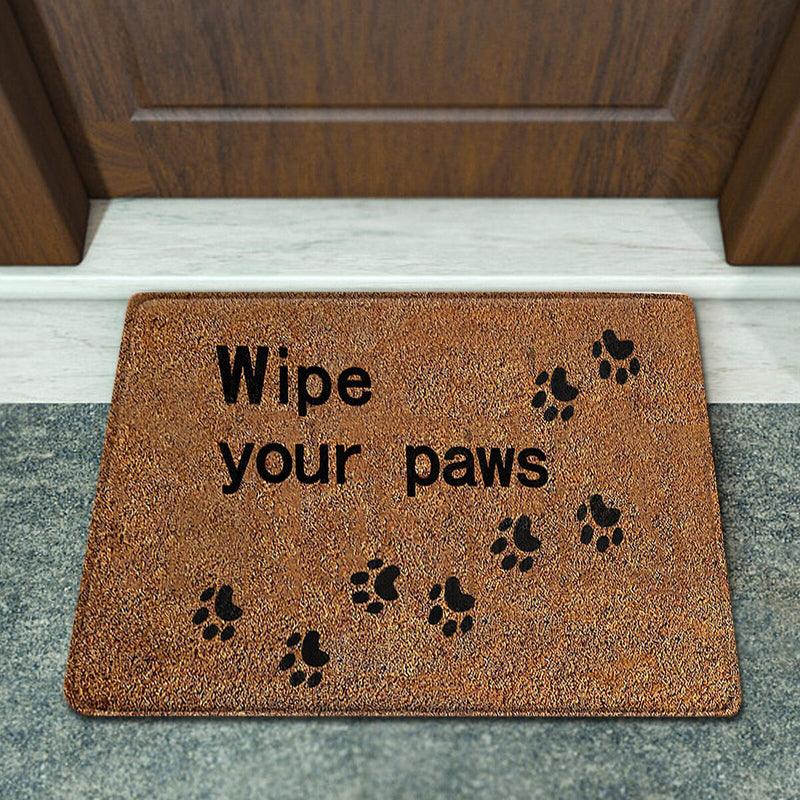 Cute Animal Letter Entrance Rugs Non-Slip Front Doormats Indoor Outdoor (2)