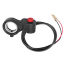 Horn Starter Switch for Electric Bicycles Handlebar Single Kill Button Switch