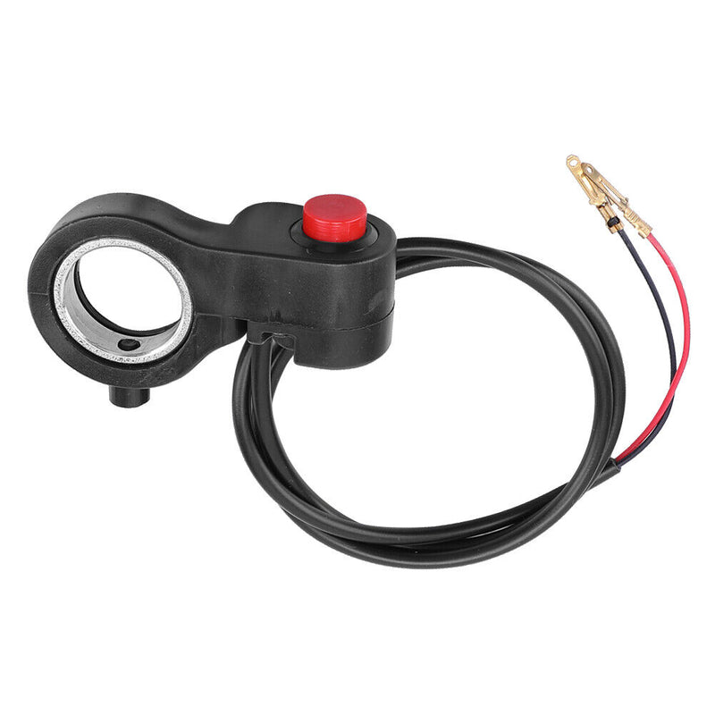 Horn Starter Switch for Electric Bicycles Handlebar Single Kill Button Switch