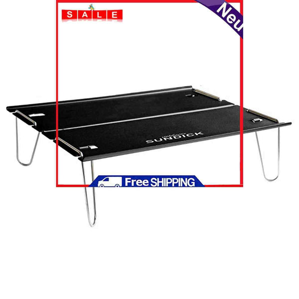 Ultralight Outdoor Folding Aluminum Camping Table Mini Picnic Table with Bag
