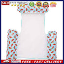 Striped Hammock & Armrest Pool Float Bed for Water Relaxing (Watermelon)