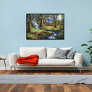 Full Cross Stitch 11CT DIY Forest House Printed Embroidery Craft Home Decorat