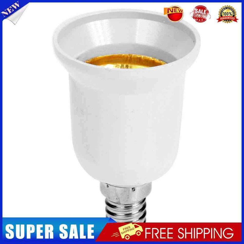 10pcs E12 to E27 Adapter Extended Converter Lamp Holder Lighting Parts