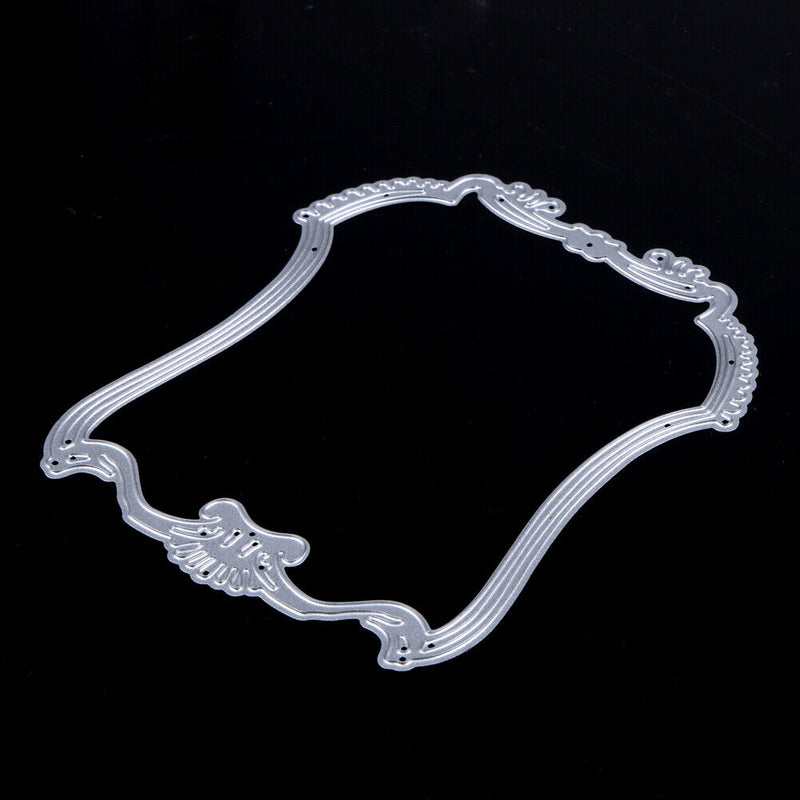 1 Set Bowknot Lace Pattern Emboss Cutting Dies Stencil for Scrapbooking DIY