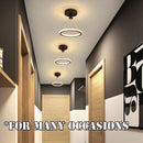 Ceiling Lights Room Decor Hotel Lighting Pendant Light Bar Lamp Modern Black
