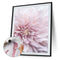 Canvas Paint By Numbers Flowers Oil Hand Painted Drawing Kit Home Decoration