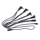 9V DC 1A 6 Way Guitar Effect Pedal Daisy Chain Power Supply Cable Newly