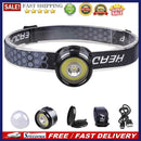 Multifunctional XPG+COB LED Clip on Cap Hat Light Camping Working Headlamp To