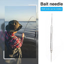 Carp Fishing Rigging Bait Needle Drill Pellet Splicing Puller Tools (Blue)