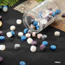 100pcs Octagon Fire Painting Pills Sealing Wax Granule Stamping Wedding Envelope