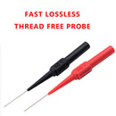 2pcs Insulation Piercing Needle Non-destructive Multimeter Probes Tester