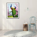 5D Diamond Painting Branch Peacock Full Round Rhinestone DIY Home Decorations