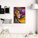 5D DIY Full Drill Diamond Painting Abstract Face Cross Stitch Embroidery