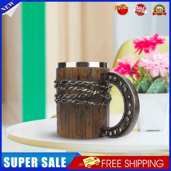 Horseshoe Coil Cups Stainless Steel Coffee Mug for Living Room Kitchen Ornaments