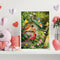 Bird Animal Oil Paint by Numbers Hand Painted Frameless Picture Home Ornament
