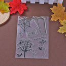 2pcs DIY Silicone Transparent Seals Stamps+Cutting Die for Album (MS-684)