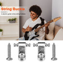 1 Pair Electric Guitar String Buckle with Screws for Fender Strat ST TL Holde