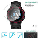 2pcs Anti Explosion Anti-shatter Tempered Glass Film for Garmin Forerunner 245