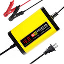 Lead-acid Battery Charger Led Display Us/eu Plug for Automotive Truck Motorcycle