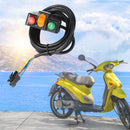 3 in 1 Scooter Handleable Controller Switch E-Bike Light Horn Turn Signal Button