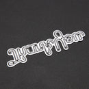 4PCS Happy Birthday Metal Punching Molds for Scrapbooking Dies Metal Embossing Ord