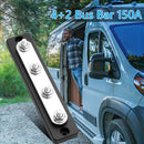 Bus Bar 48V 150 Amp Busbar with Clear Cover for Truck Boat RV (AOA1139-A) Newly