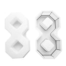 DIY Path Lawn Paving Cement Brick Mold Garden Stone Road Concrete Pavement To
