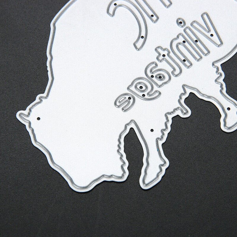 Tiger Letter Scrapbooking DIY Handmade Craft Cutting Die-136421