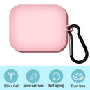 Silicone Protective Case for OnePlus Buds Pro TWS Wireless Earbuds(Pink) Newly